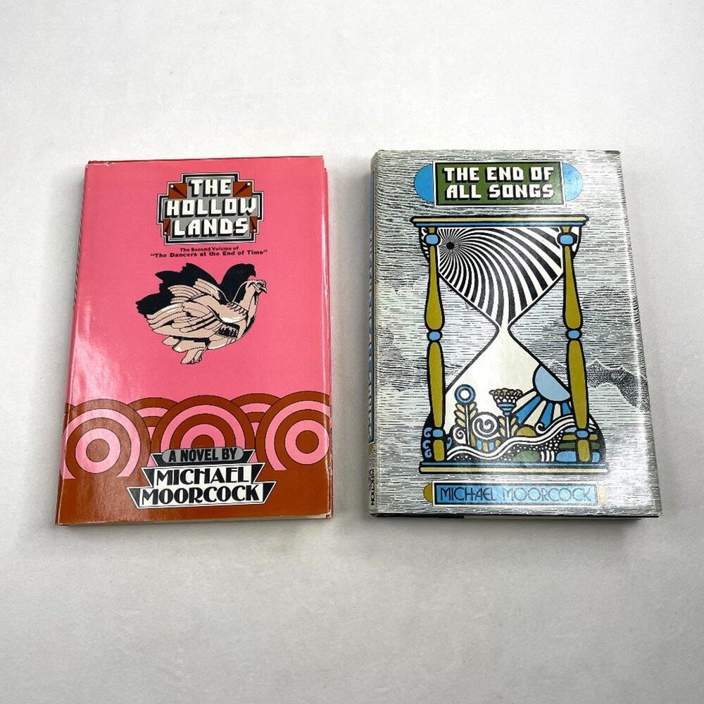 Lot of 2 Micheal Moorcock Hardcover Novels